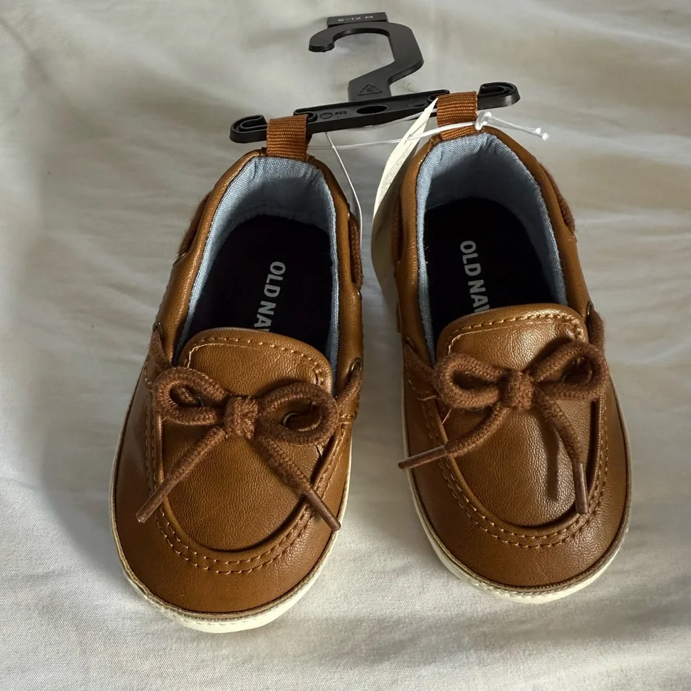 Old Navy Brown Moccasins with Classic Design